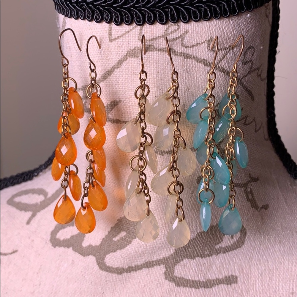 Beach vibe set of earrings